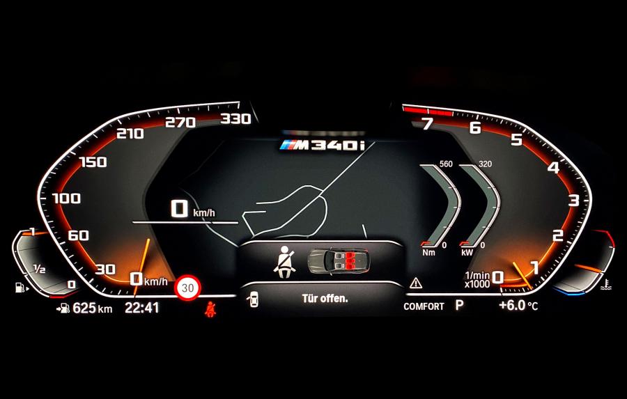 Панель приборов BMW M340i by G-Power (G20) 2020 года  (фото 4 из 13)
